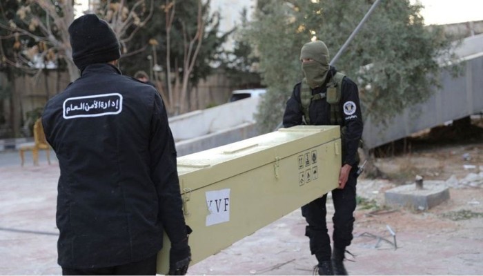 السلطات السورية تضبط مستودعات أسلحة في القرداحة بعمليات أمنية واسعة