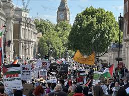 مظاهرة مليونية في لندن إحياءً لذكرى النكبة وتنديداً بإبادة غزة