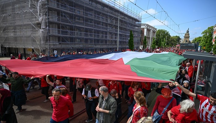 مظاهرات حاشدة في مدن وعواصم عالمية تنديدا بالعدوان على غزة