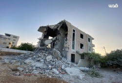 الاحتلال يفجر منزل الشهيد عبد القادر القواسمي في الخليل