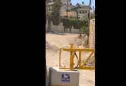 قوات الاحتلال تطلق النار على وفد أوروبي في جنين