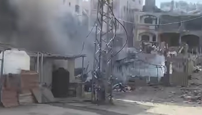 نداء من مستشفى العودة بغزة بعد احتراق مستودع الأدوية