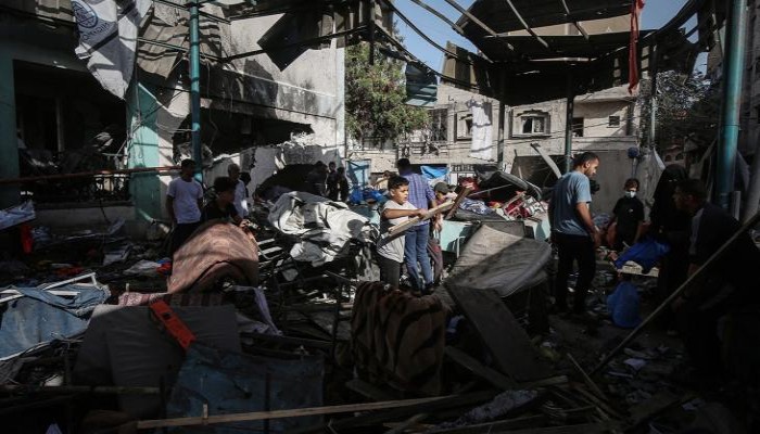 30 شهيدًا في قصف الاحتلال لمنزل عائلة أبو شريعة بمدينة غزة