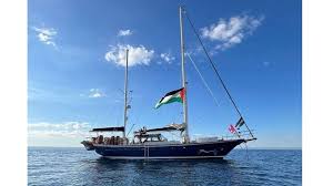 رسالة من النشطاء على متن السفينة مادلين لأهالي غزة