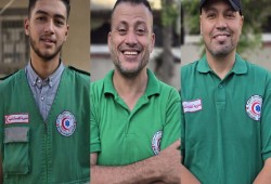 استشهاد صحفي و3 مسعفين بقصف صهيوني في غزة