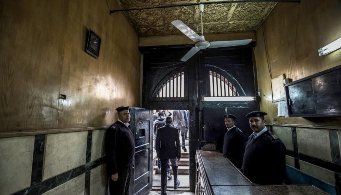 نيابة الانقلاب تحبس 8 مواطنين شاركوا بفعالية تضامنا مع غزة