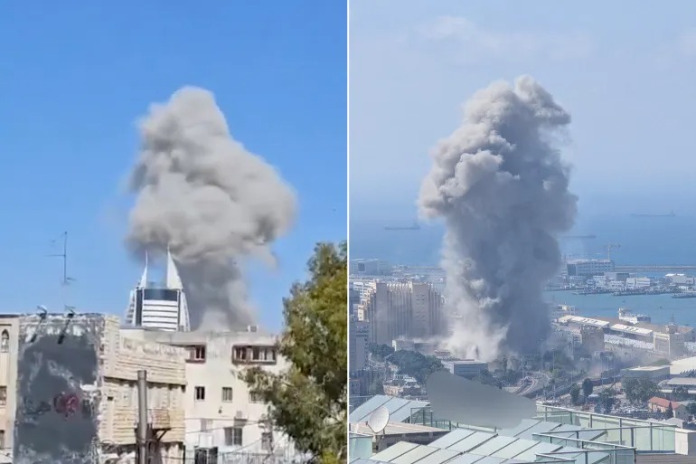 القصف الصاروخي يغطى كيان الاحتلال.. وإصابات خطيرة في حيفا