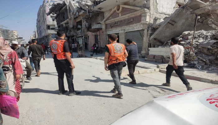 الاحتلال يرفض دخول الدفاع المدني لانتشال الشهداء شمال غزة