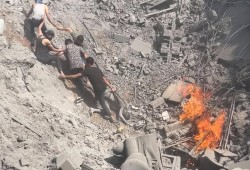 اليوم الـ 104 لتجدد العدوان على غزة.. حرب الإبادة مستمرة