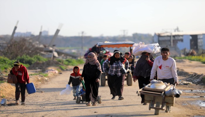 الأمم المتحدة: 85% من غزة تحت أوامر تهجير قسري