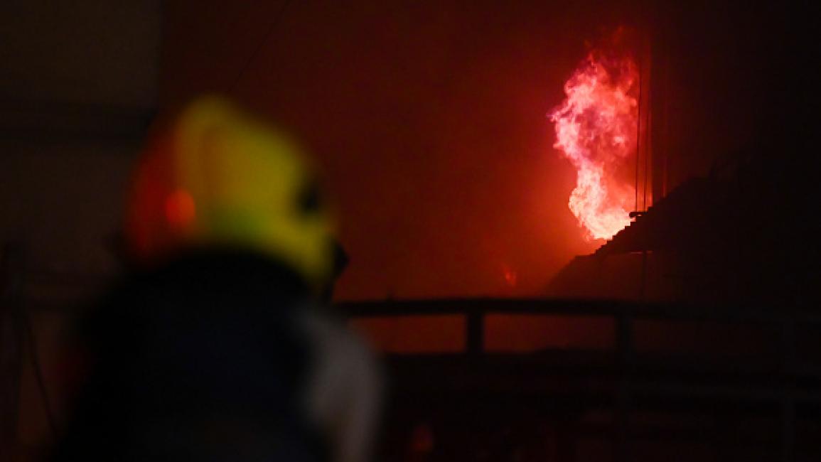 بعد كارثة سنترال رمسيس.. حريق هائل بالمنطقة الصناعية في دمياط