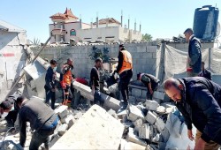 350 مفقودا تحت الأنقاض في غزة خلال أسبوعين