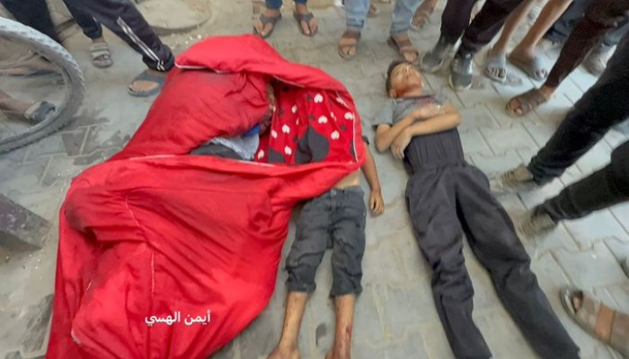 12 شهيدا بغارتين للاحتلال على مخيم الشاطئ بغزة