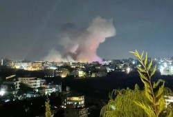 العدو الصهيوني يقصف لواءين بريف اللاذقية