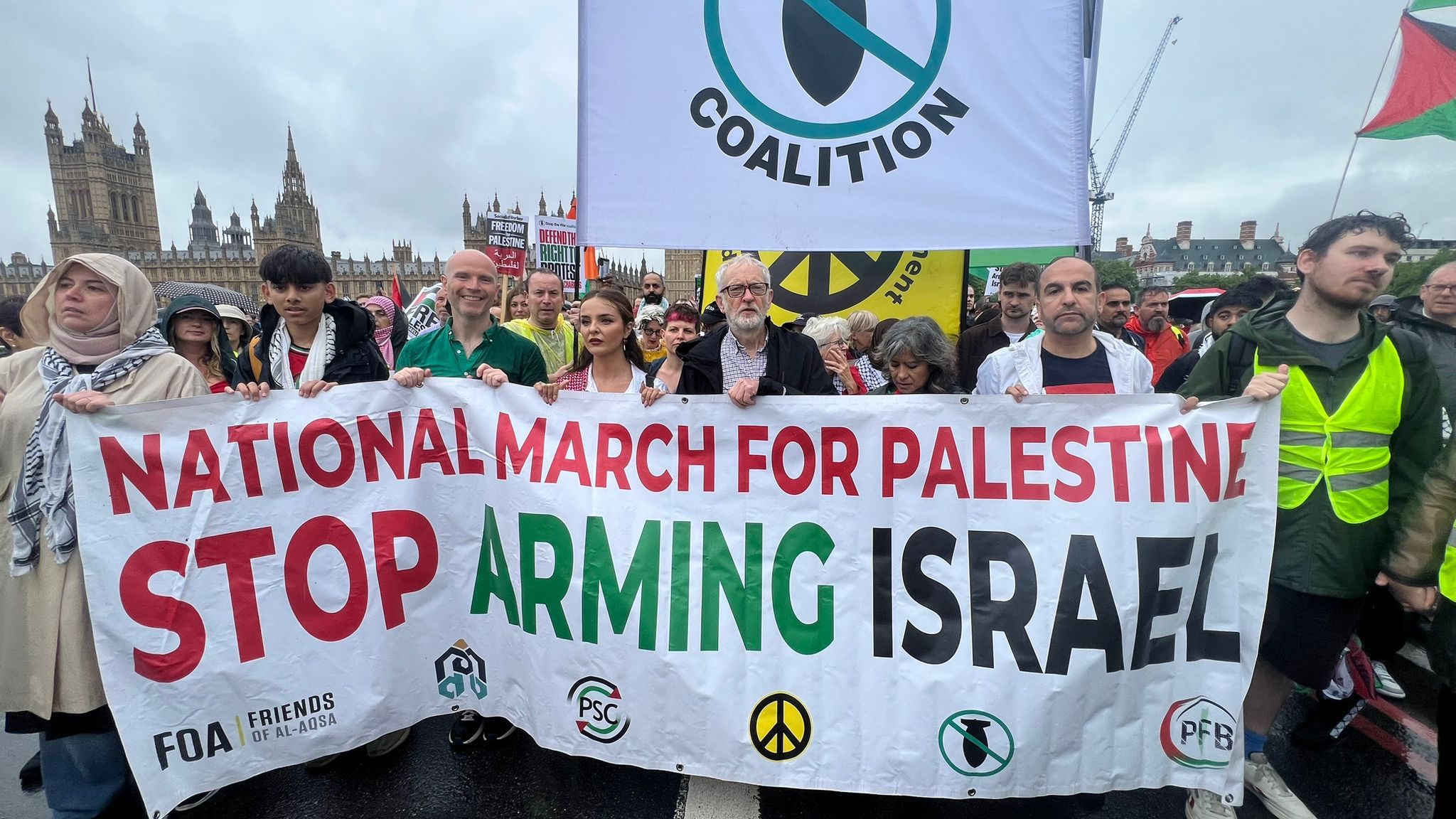 80 ألفاً يتظاهرون في شوارع لندن من أجل غزة: لن نصمت