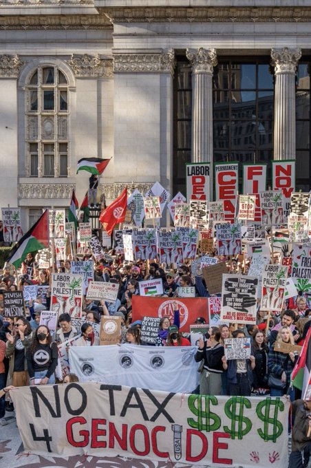 مظاهرات في نيوزيلندا للمطالبة بوقف الإبادة الجماعية بغزة