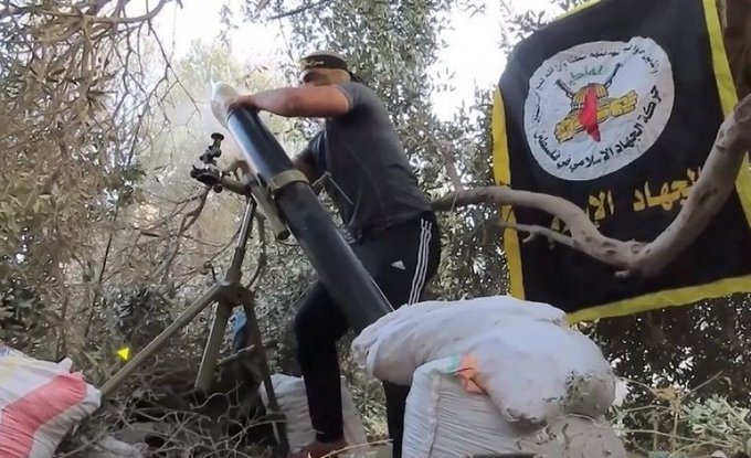 سرايا القدس تقصف مقر قيادة للاحتلال بحي الزيتون بقذائف الهاون