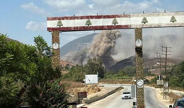 عدوان صهيوني على منطقتي المحمودية والجرمي جنوبي لبنان