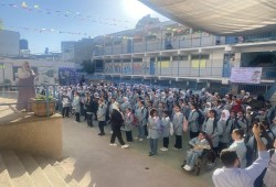 46 ألف طفل لاجئ يعودون للدراسة برغم التهجير والنزوح بالضفة