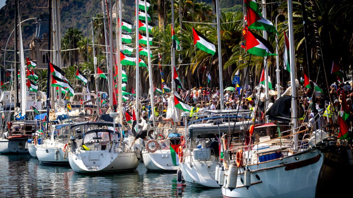 سفينة يونانية تنضم الإثنين المقبل إلى أسطول الصمود العالمي المتجه لغزة