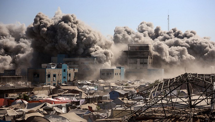 حماس: القصف الصهيوني للأحياء السكنية جريمة تطهير عرقي