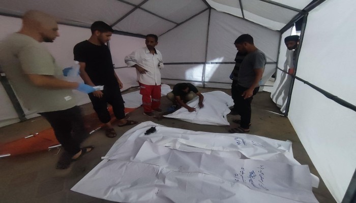 59 شهيدًا و386 إصابة بغزة خلال 24 ساعة