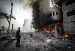 23 شهيدًا بغارات الاحتلال على قطاع غزة