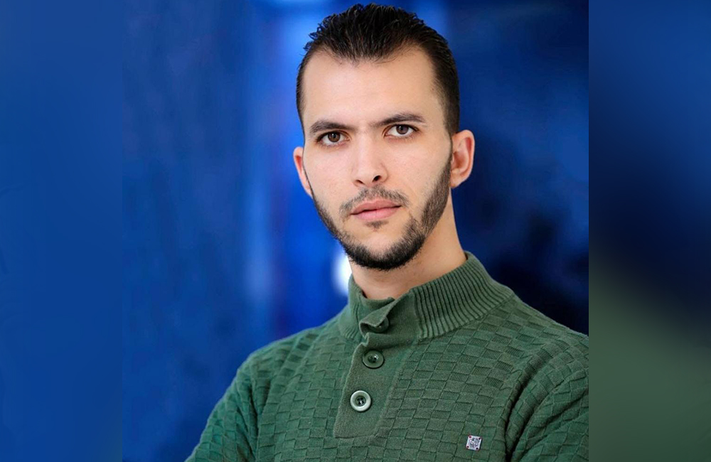 استشهاد الصحفي محمد الداية بقصف صهيوني في دير البلح