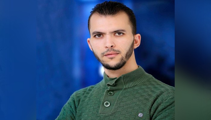 استشهاد الصحفي محمد الداية بقصف صهيوني في دير البلح