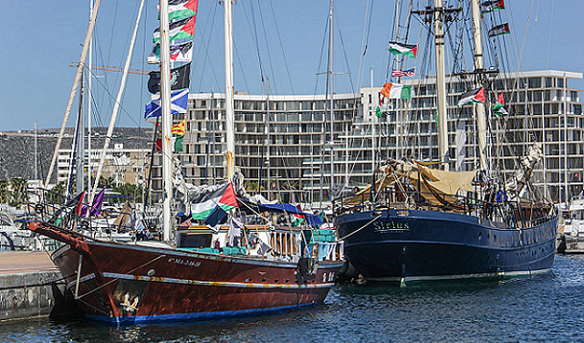 الوفد الإيطالي ينفي انسحابه من أسطول الصمود العالمي