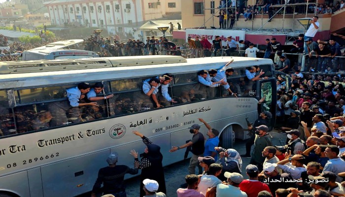 13 أسيرا أردنيا محررا يوجهون الشكر لغزة والمقاومة