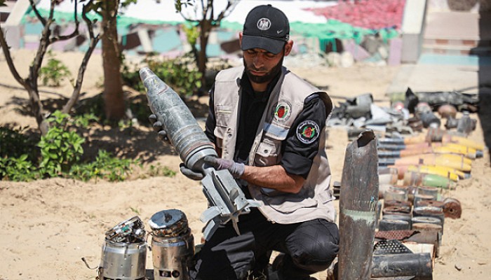 تحذير من مخاطر الذخائر غير المنفجرة في غزة