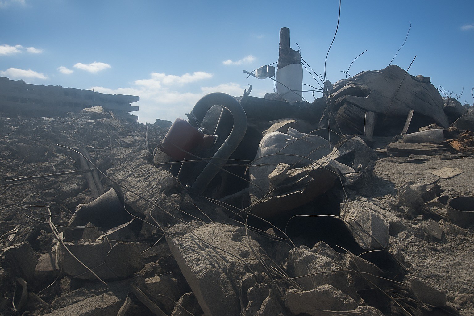 جباليا النزلة تستغيث من دمار الحرب الصهيونية على غزة