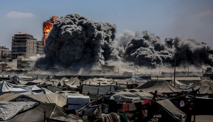 الاحتلال يشن غارات عنيفة شمالي غزة