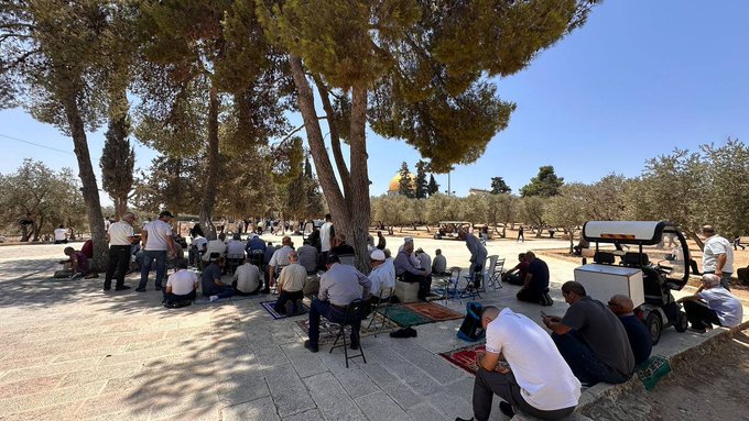 مئات الصهاينة يقتحمون الأقصى ويؤدون طقوسا تلمودية