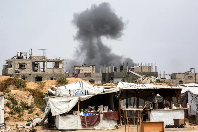 الاحتلال يواصل خروقات وقف إطلاق النار ويقصف شرقي غزة