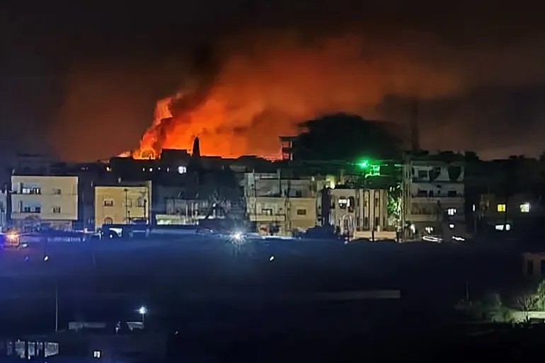 10 شهداء في عدوان صهيوني جديد على سورية