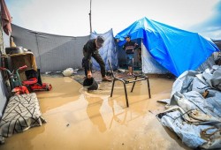 بالأرقام.. تفاقم كارثة المنخفض الجوي بغزة