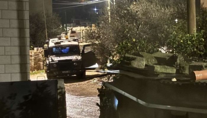 قوات الاحتلال تقتحم قرى شمال شرق رام الله