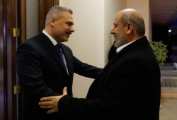 وفد حماس يلتقي وزير الخارجية التركي حاقان فيدان في أنقرة