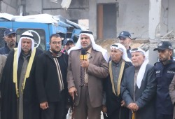 عشائر غزة تندد بقصف مركز شرطة الشيخ رضوان