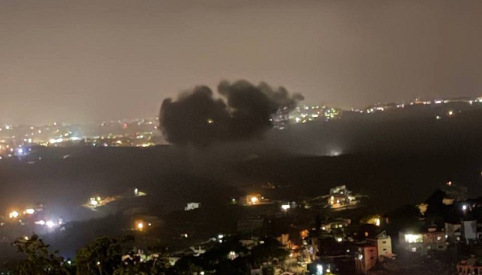 غارات صهيونية على مواقع جنوبي لبنان