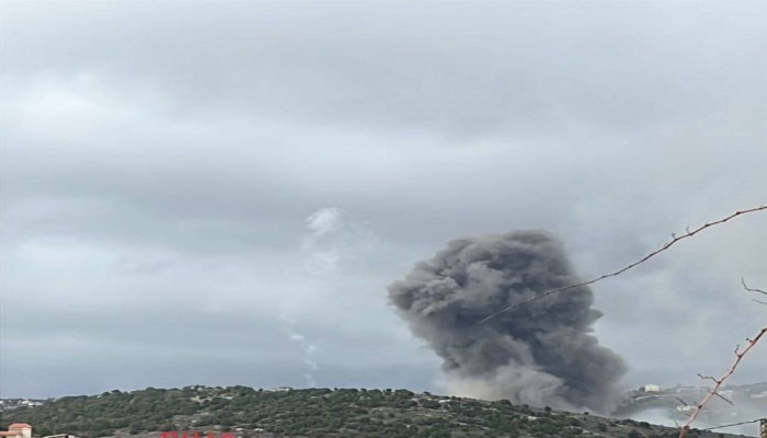 العدو الصهيوني يجدد الغارات على جنوب لبنان