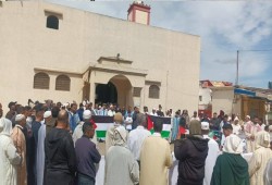 مظاهرات في المغرب ضد إغلاق الاحتلال للمسجد الأقصى