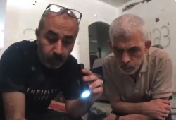 مشاهد جديدة للشهيدين السنوار وقائد كتيبة تل السلطان