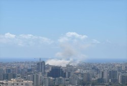 غارات صهيونية على الضاحية الجنوبية لبيروت