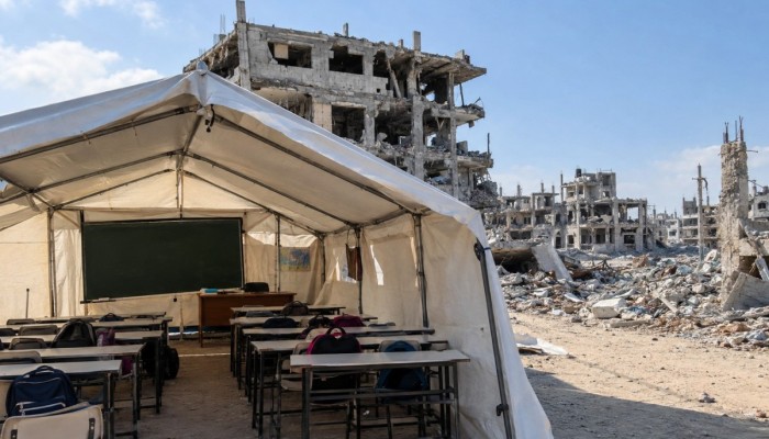 أطفال غزة والعودة إلى التعليم.. خيام ومدارس مهدمة